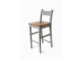 Danube Grey & Oak Bar Stool